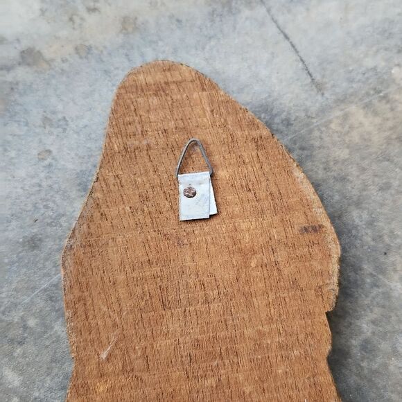 La Paz Bolivia Hand Carved Wooden Wall Hanging 1982 Set of 2 - Picture 14 of 14